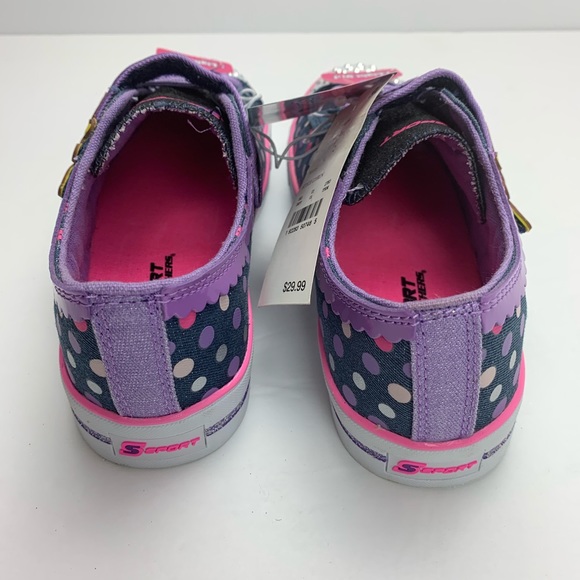 Glimmer Stars Light Up Lyrin Sparkle Shoes 2 - Picture 4 of 7